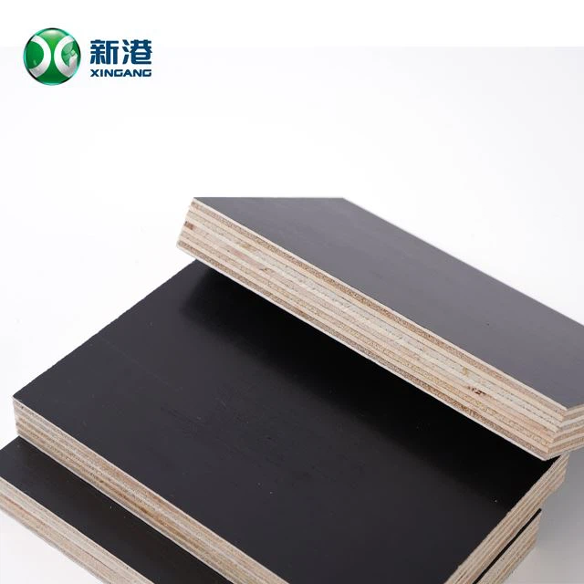 High Quality 9mm12mm 15mm 18mm Black Concrete Formwork Film Faced Plywood With Competitive Price