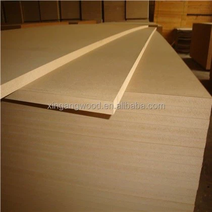 Gwerthiant Uniongyrchol Ffatri E0 Mdf Fiberboard MDF