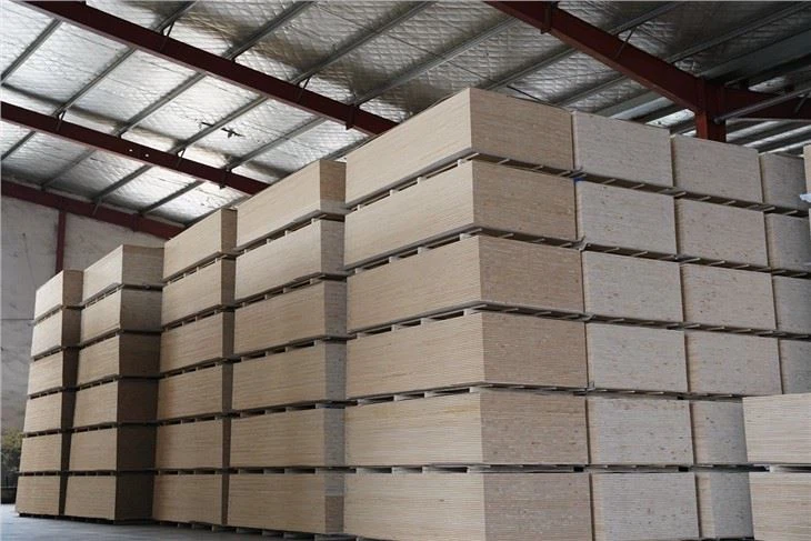 White Gloss Melamine Particle Plywood