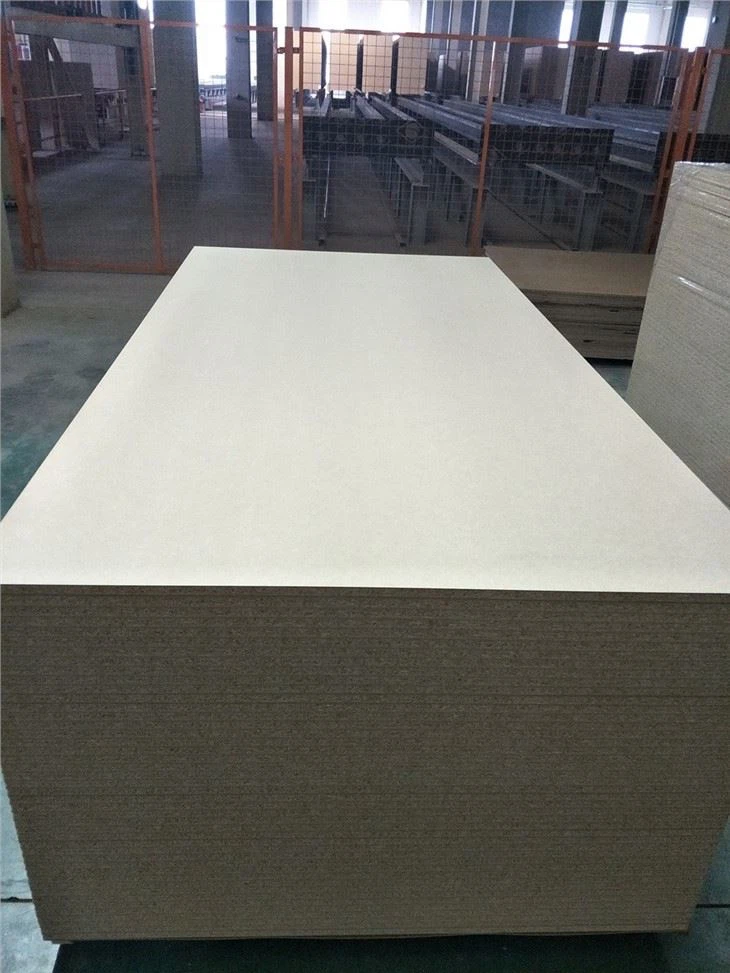 White Gloss Melamine Particle Plywood