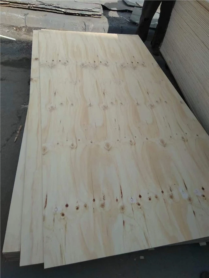 CDX Construction Pine Plywood Building Material 18mm 4x8ft Structure Plywood